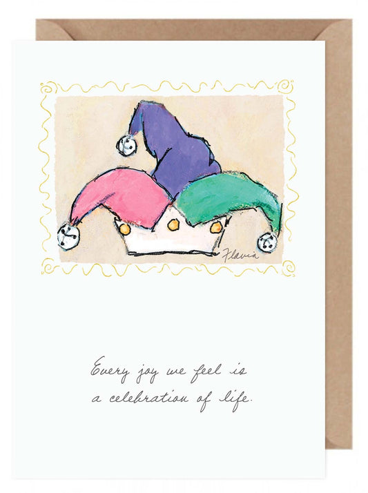 Jester Hat - a Flavia Weedn inspirational greeting card 0003-2192