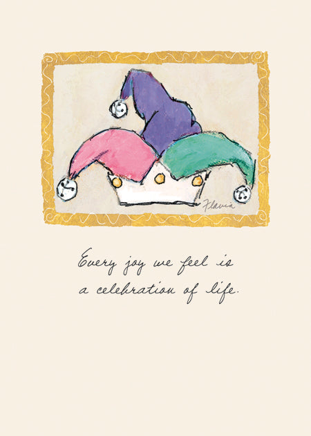 Jester Hat - a Flavia Weedn inspirational greeting card 0003-2192