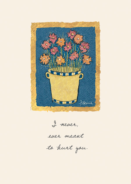 I'm Sorry - a Flavia Weedn inspirational greeting card 0003-2195
