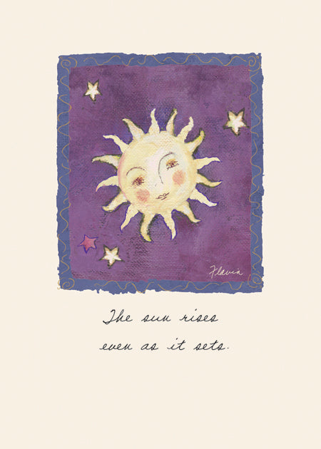 Sun And Stars - a Flavia Weedn inspirational greeting card 0003-2196