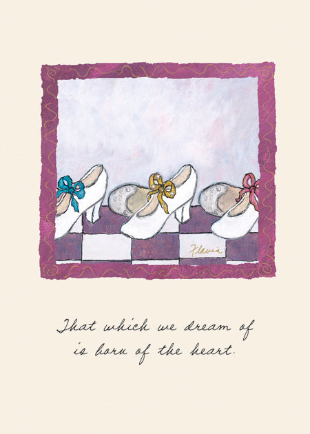 Born of the Heart - a Flavia Weedn inspirational greeting card 0003-2265