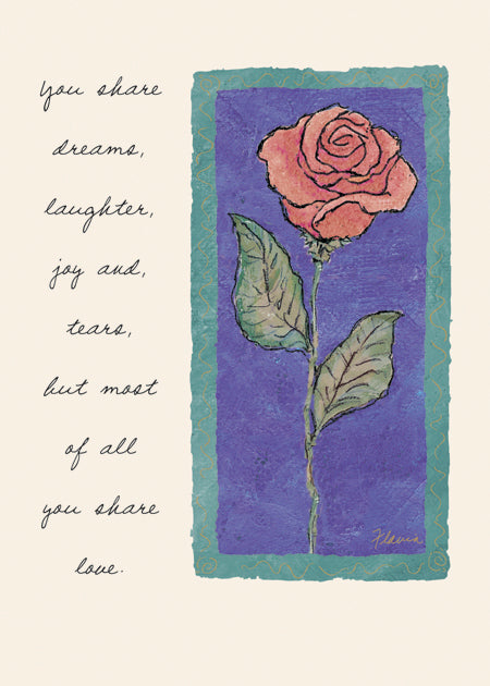 Rose - a Flavia Weedn inspirational greeting card  0003-2270