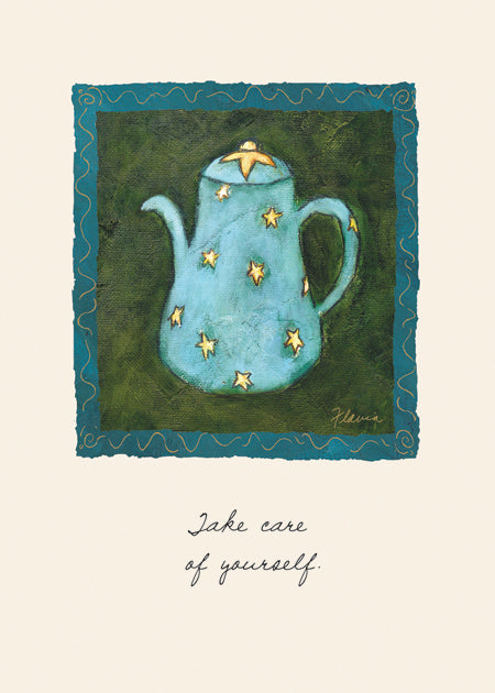 Star Teapot - a Flavia Weedn inspirational greeting card  0003-2273