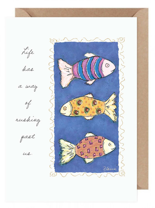 Fish - a Flavia Weedn inspirational greeting card 0003-2337