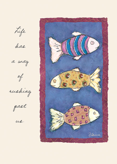 Fish - a Flavia Weedn inspirational greeting card 0003-2337