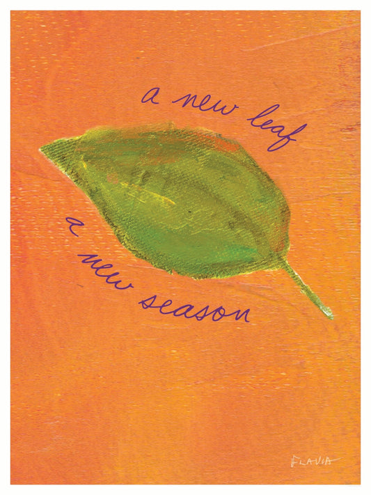 A New Leaf - by Flavia Weedn  0003-4380