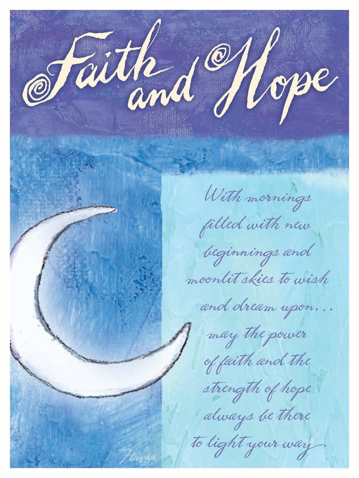 Faith and Hope - by Flavia Weedn  0003-4417