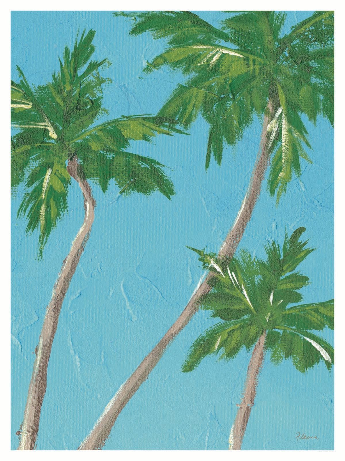 Palm Trees - by Flavia Weedn  0003-4460