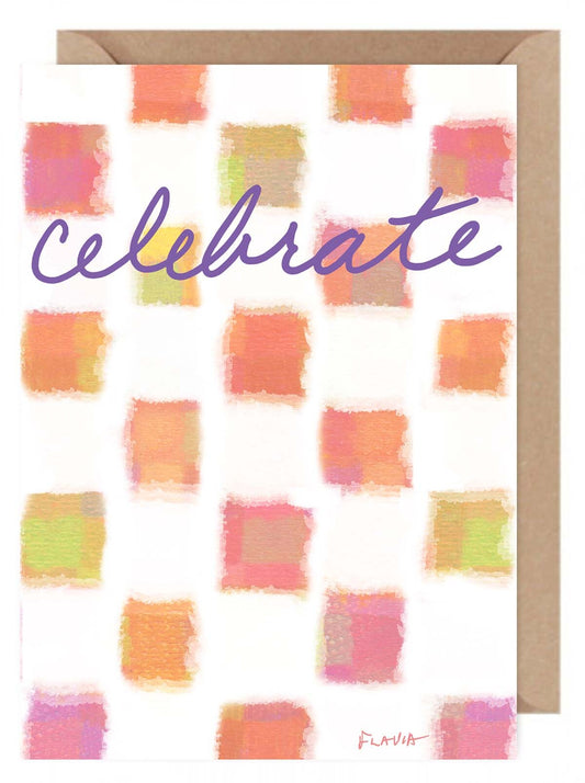 Celebrate - a Flavia Weedn inspirational greeting card 0101-0041