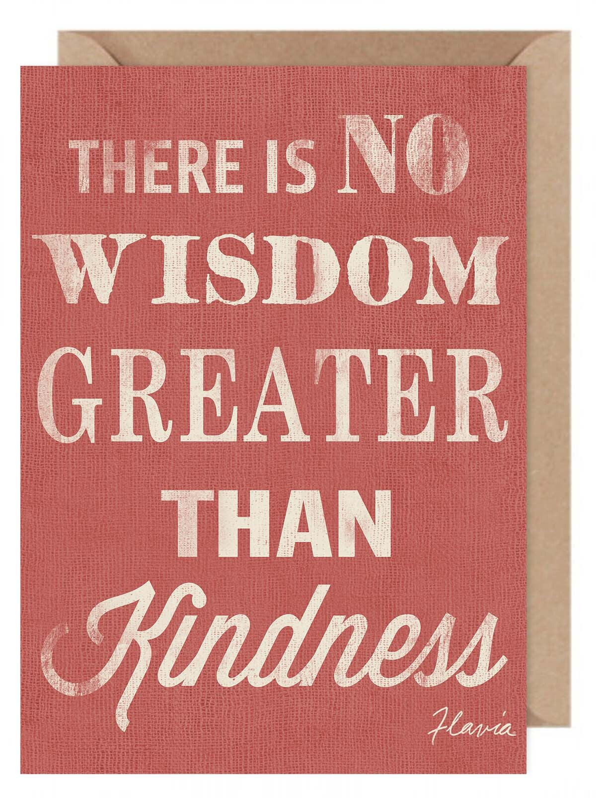 There is No Wisdom Greater - a Flavia Weedn inspirational greeting card  0402-3995