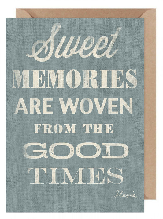 Sweet Memories - a Flavia Weedn inspirational greeting card  0402-3998