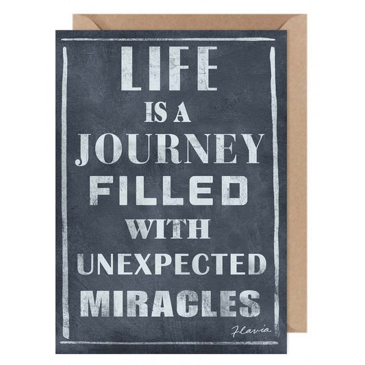 Life is a Journey - a Flavia Weedn inspirational greeting card 0402-4005