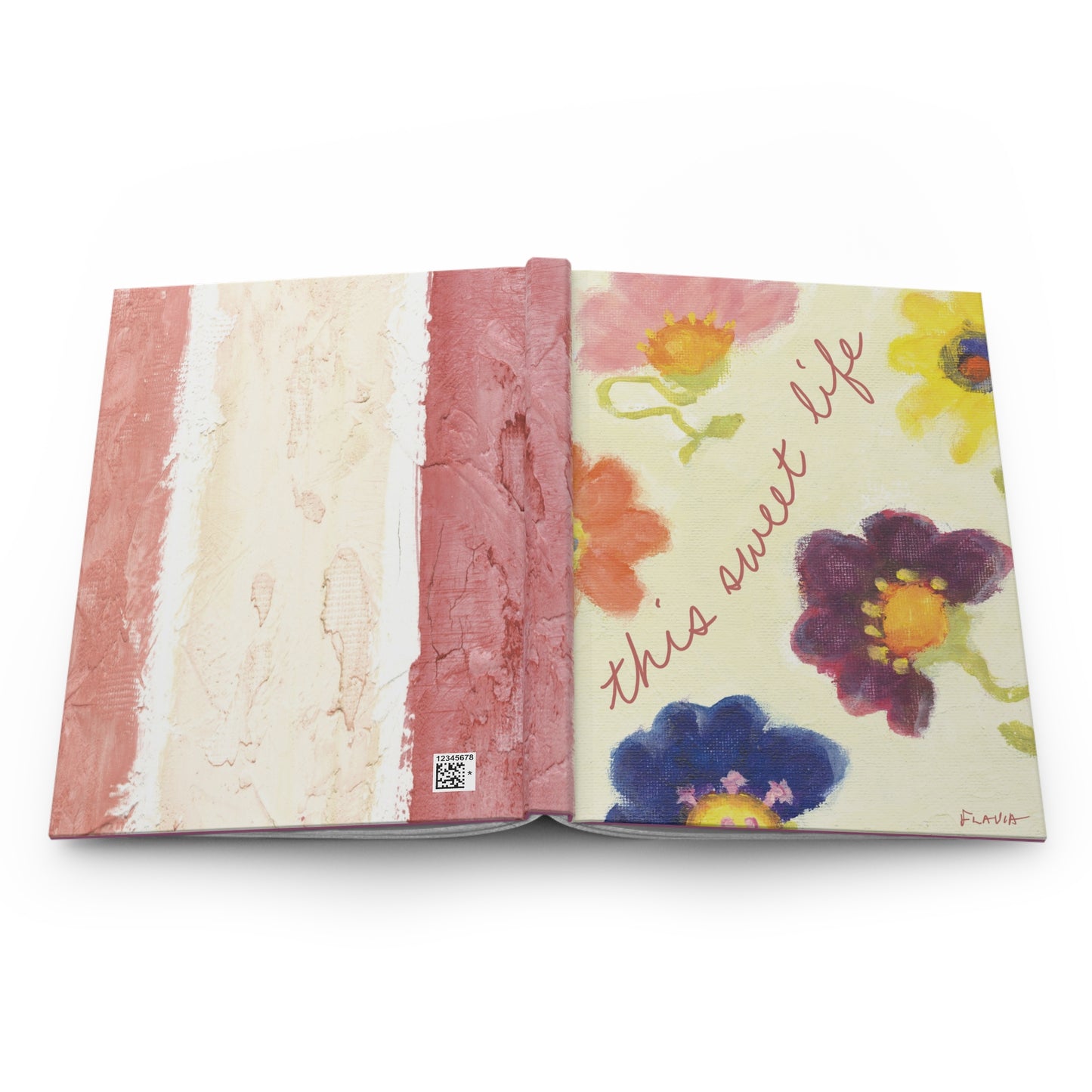 Flavia Hardcover Journal - This Sweet Life