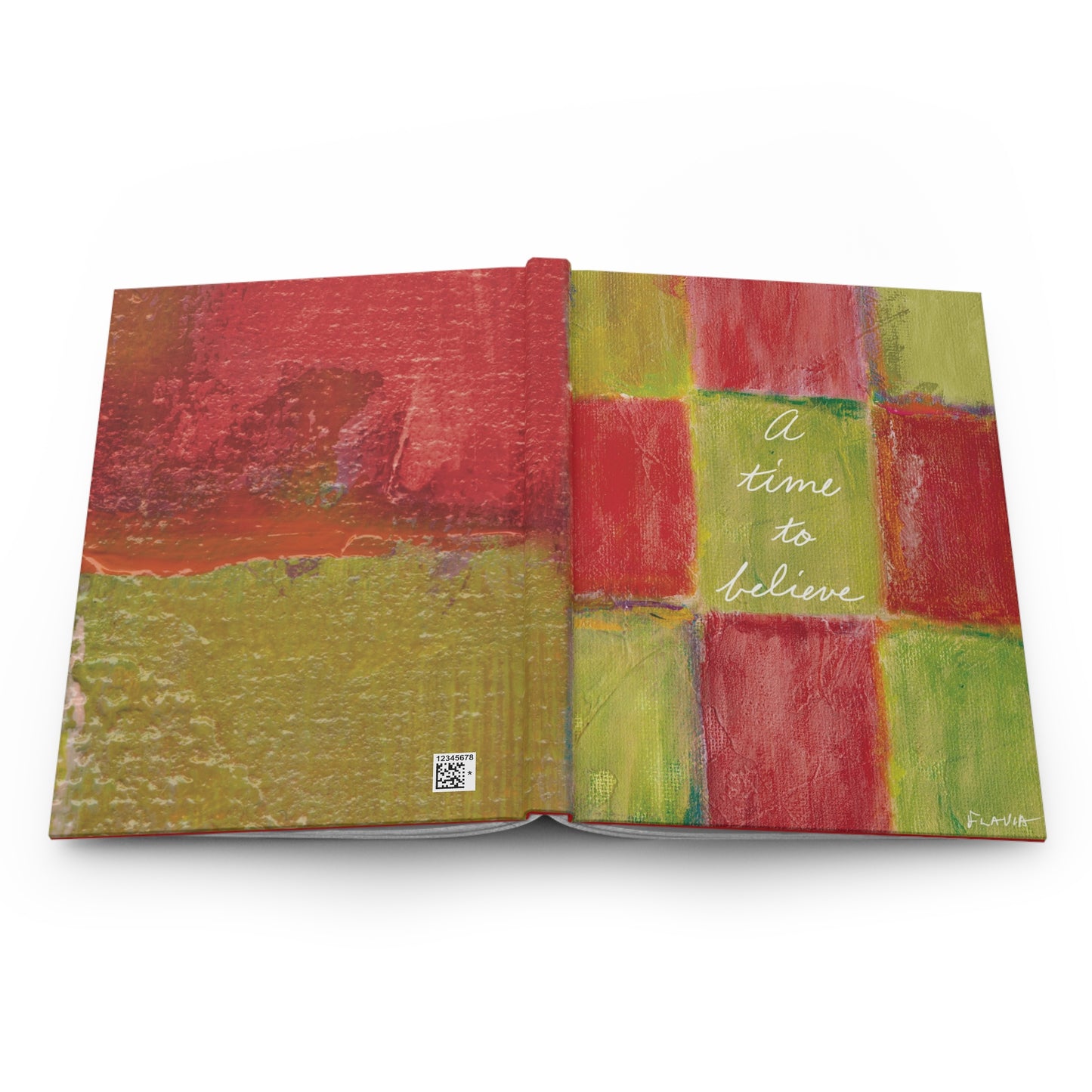 Flavia Hardcover Journal - A Time to Believe