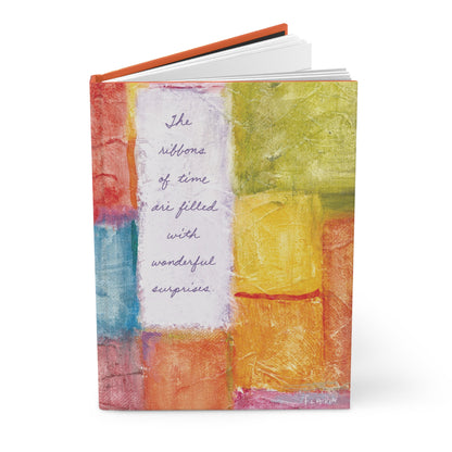Flavia Hardcover Journal - Ribbons of Time