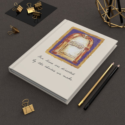 Flavia Classic Hardcover Journal - The choices we make