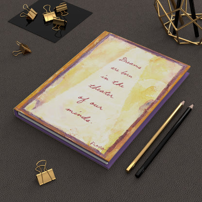 Flavia Hardcover Journal - Theater of our Minds