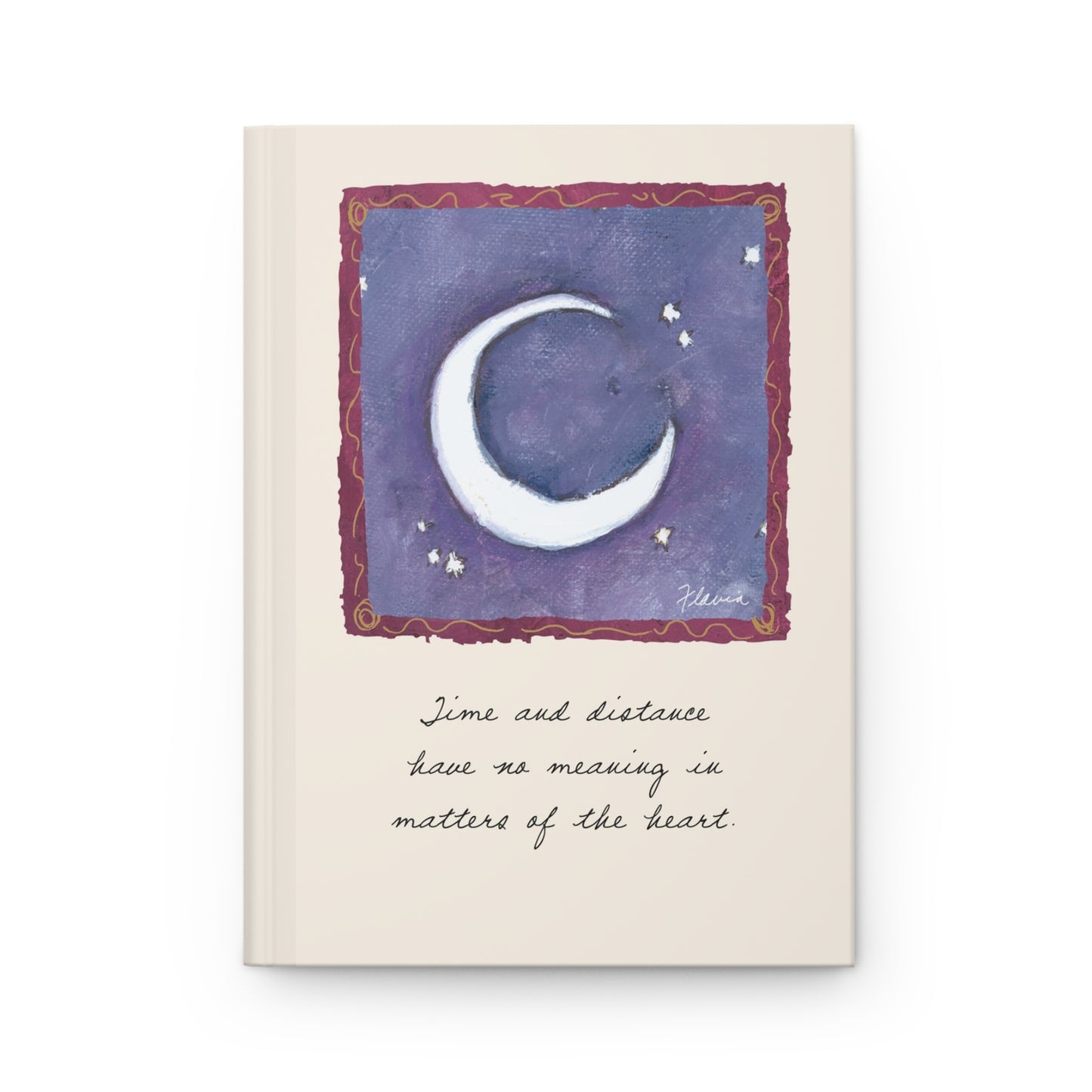 Flavia Classic Hardcover Journal 0003-2070J - Time and Distance