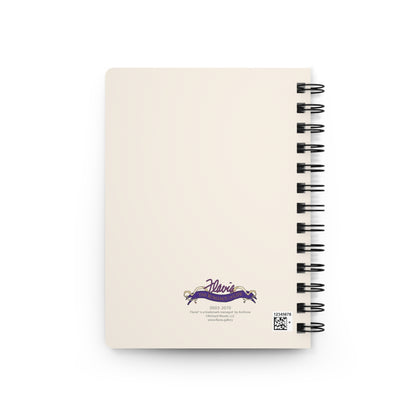 Flavia Classic Celestial Spiral Bound Journal | Moon & Stars Design, Inspirational Diary, Gift for Writers, Travelers, Art Lovers, Lunar Notebook