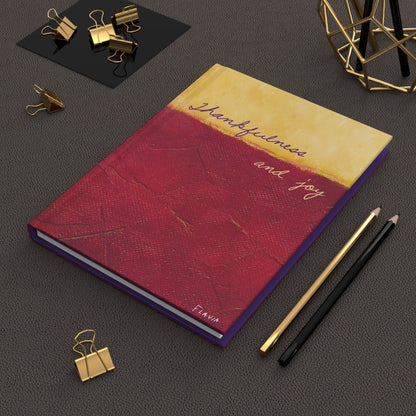 Flavia Hardcover Journal - Thankfulness and Joy