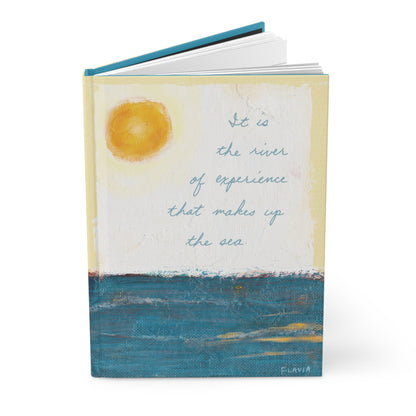 Flavia Hardcover Journal - River of Experience