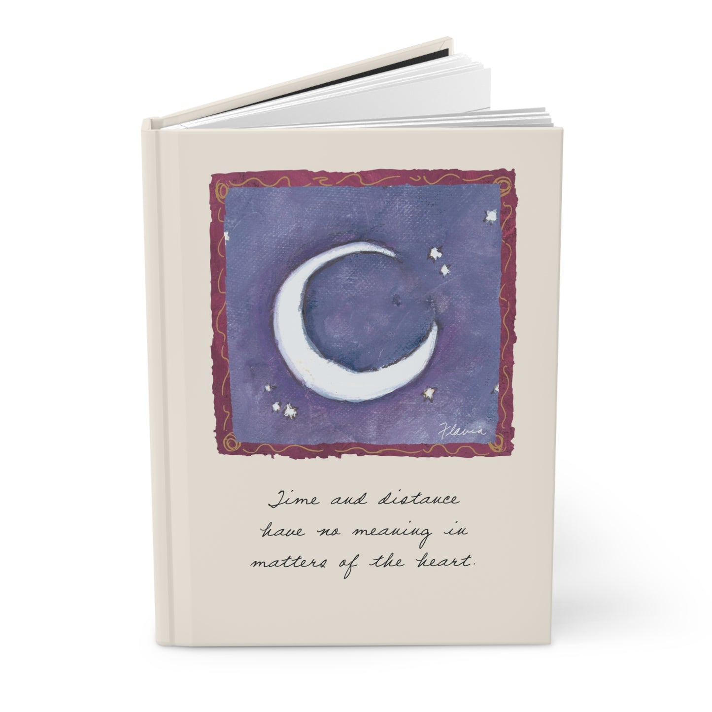 Flavia Classic Hardcover Journal 0003-2070J - Time and Distance