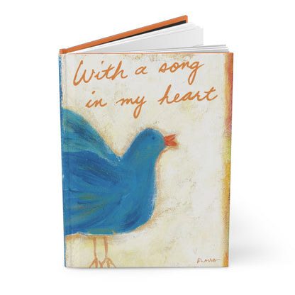 Flavia Hardcover Journal - With a Song in my Heart