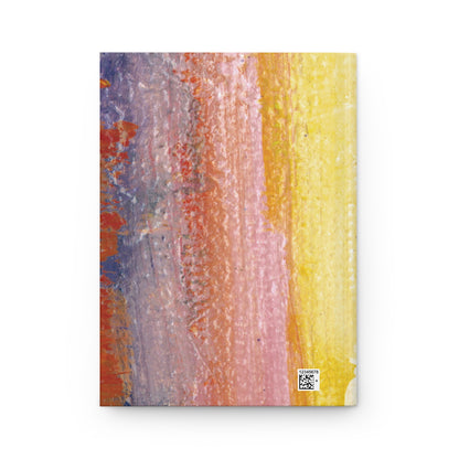 Flavia Tapestry Hardcover Journal - Could only go forward