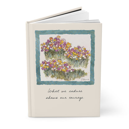 Flavia Classic Hardcover Journal - What we endure