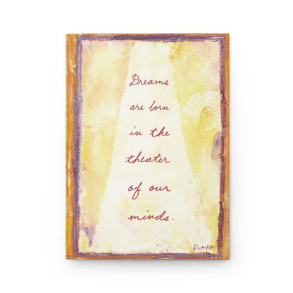 Flavia Hardcover Journal - Theater of our Minds