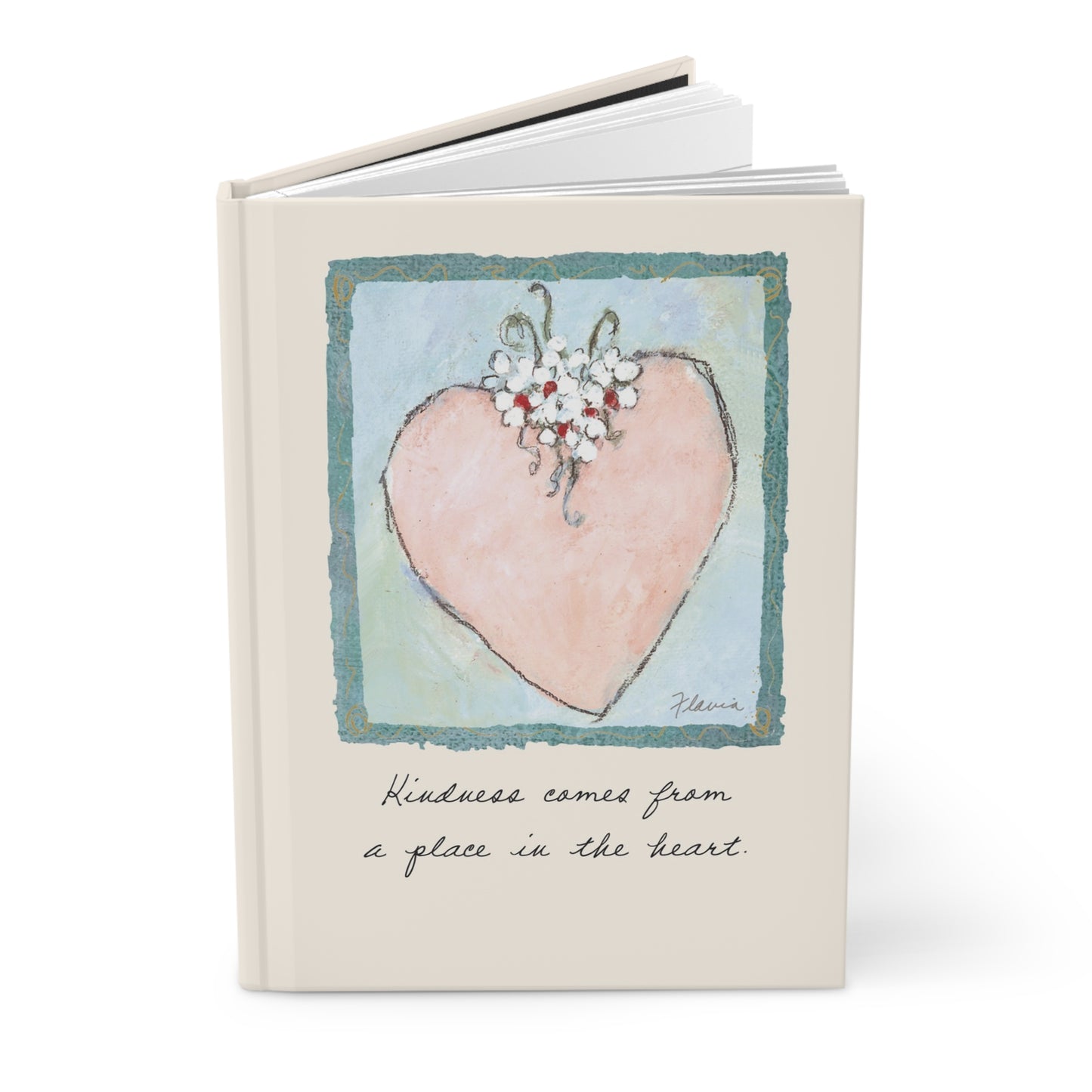 Flavia Classic Hardcover Journal - A place in the Heart