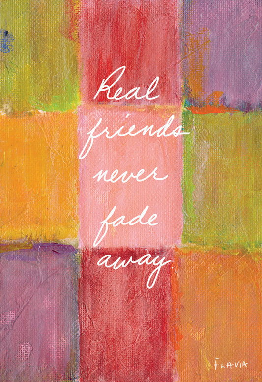 Real Friends - a Flavia Weedn inspirational greeting card 4242-0026