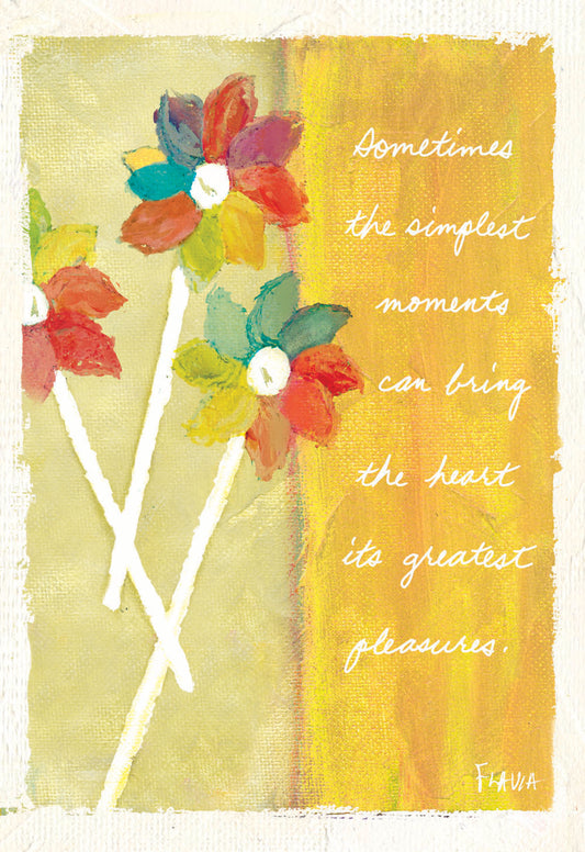 Simple Moments - a Flavia Weedn inspirational greeting card 4242-0027