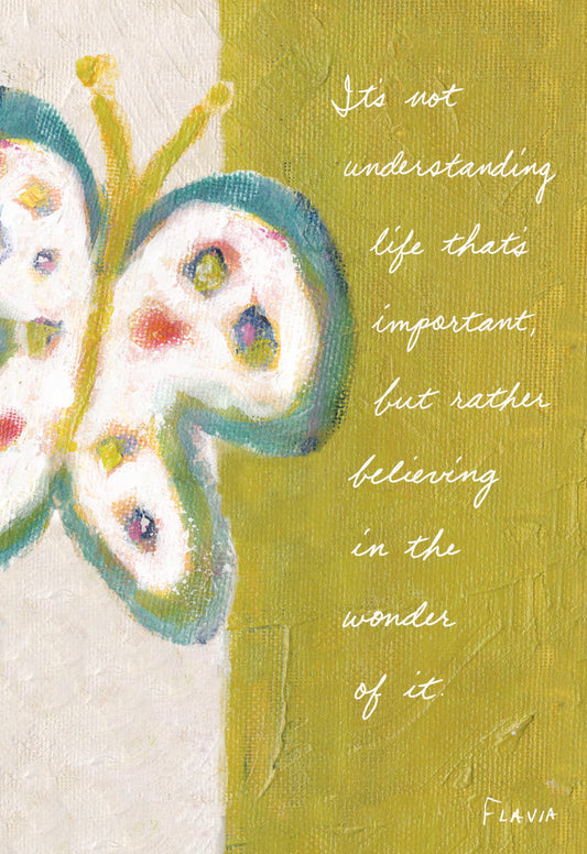 Believing - a Flavia Weedn inspirational greeting card 4242-0031