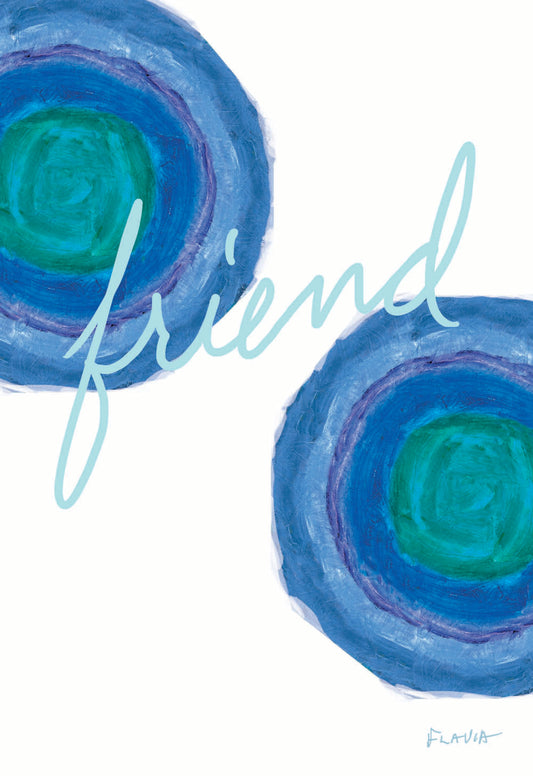 Friend - a Flavia Weedn inspirational greeting card 4242-0037
