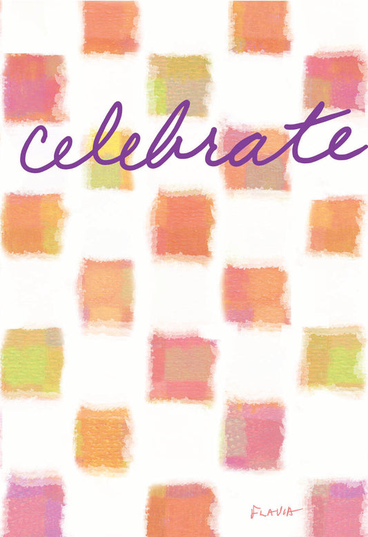 Celebrate - a Flavia Weedn inspirational greeting card 4242-0041
