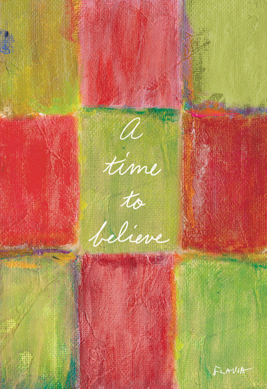 A Time To Believe - a Flavia Weedn inspirational greeting card 4242-0059