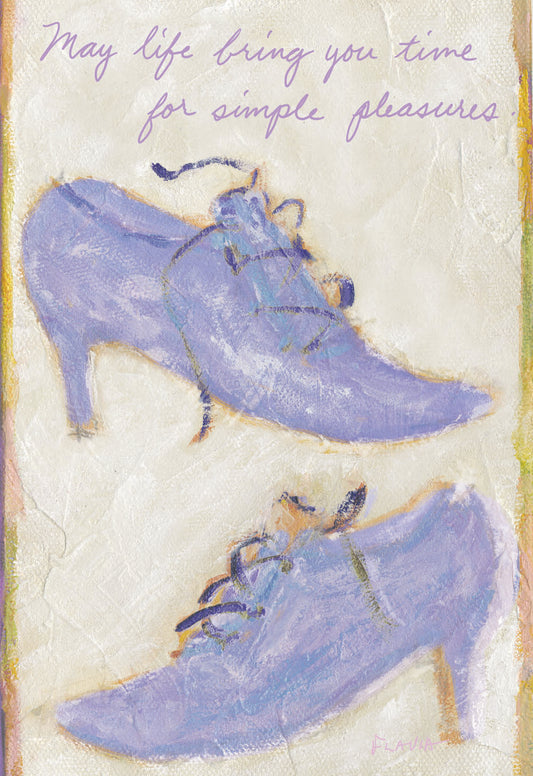 Simple Pleasures - a Flavia Weedn inspirational greeting card 4242-0076