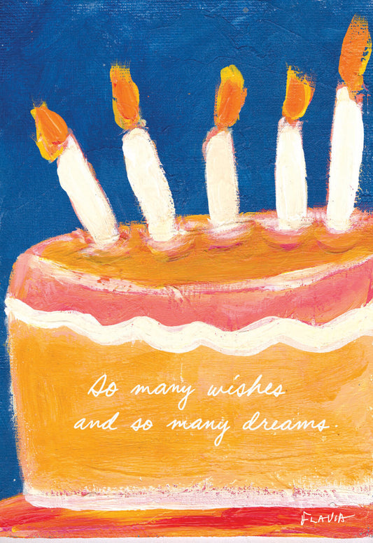 Birthday Cake - a Flavia Weedn inspirational greeting card 4242-0082
