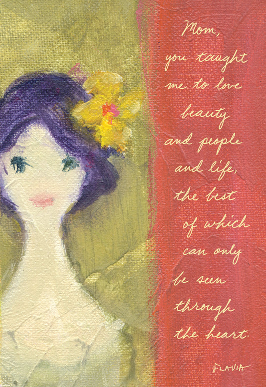 Mom - a Flavia Weedn inspirational greeting card 4242-0107