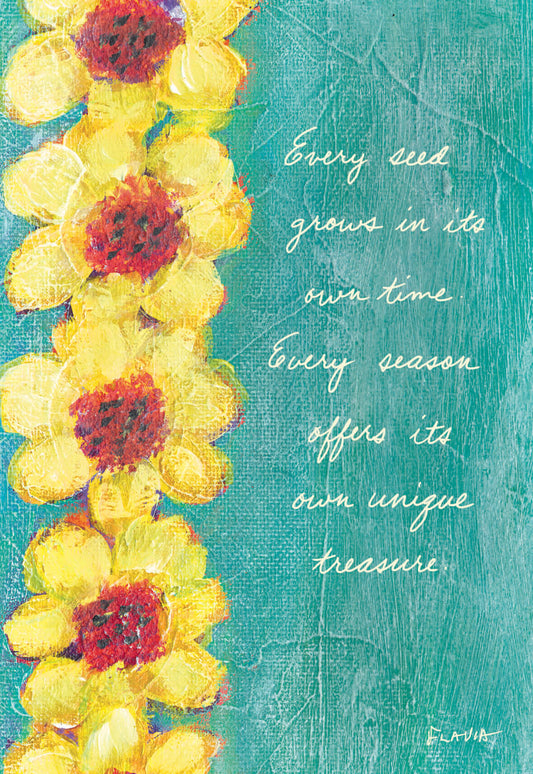Every Seed - a Flavia Weedn inspirational greeting card 4242-0114