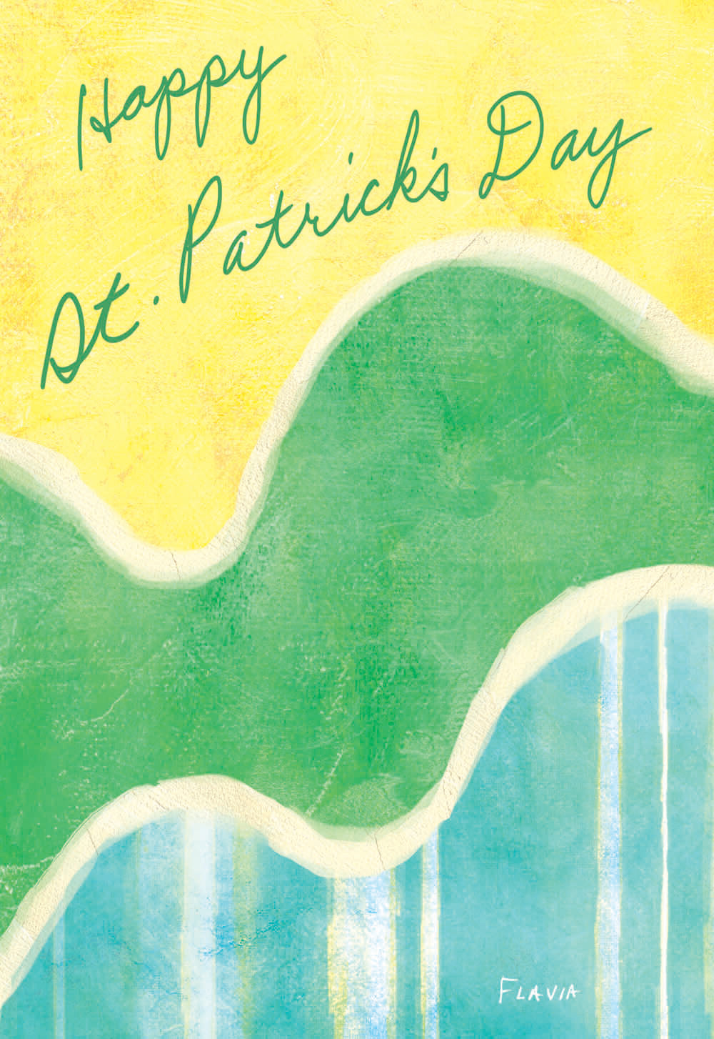 Happy St. Patrick’s Day - a Flavia Weedn inspirational greeting card 4242-0119