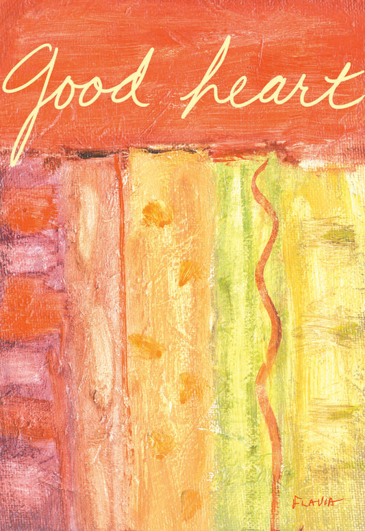 Good Heart - a Flavia Weedn inspirational greeting card 4242-0124