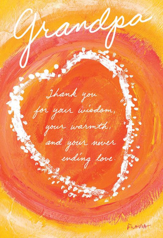 Grandpa - a Flavia Weedn inspirational greeting card 4242-0129