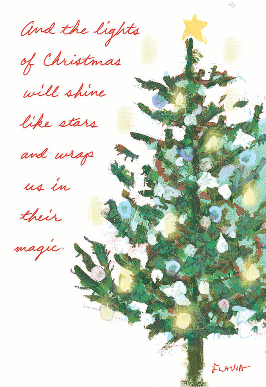 Christmas Tree - a Flavia Weedn inspirational greeting card 4242-0134