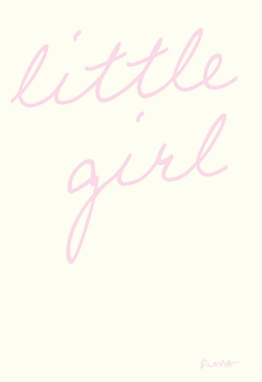 Little Girl - a Flavia Weedn inspirational greeting card 4242-0140