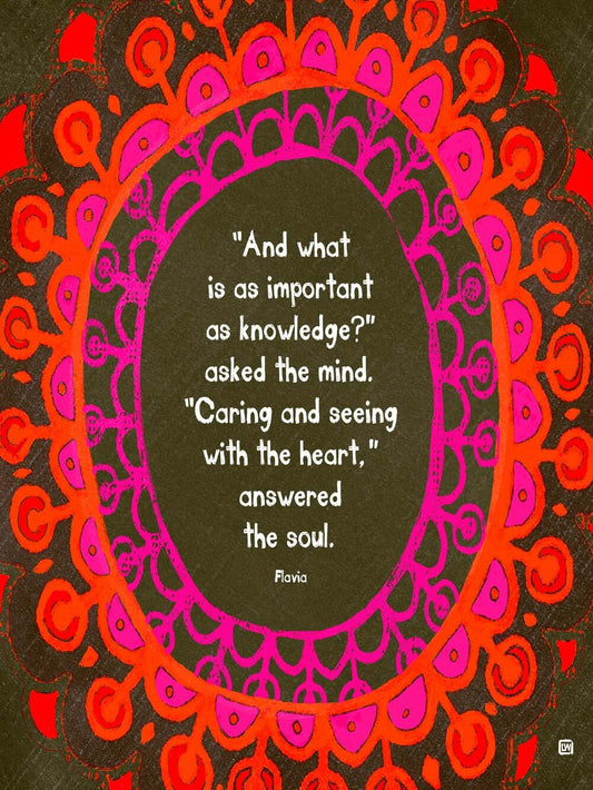 Caring & Seeing Wiht The Heart 4444-0310