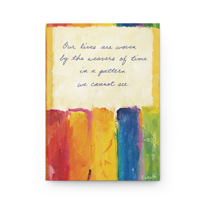 Flavia Tapestry Hardcover Journal - Weavers of Time