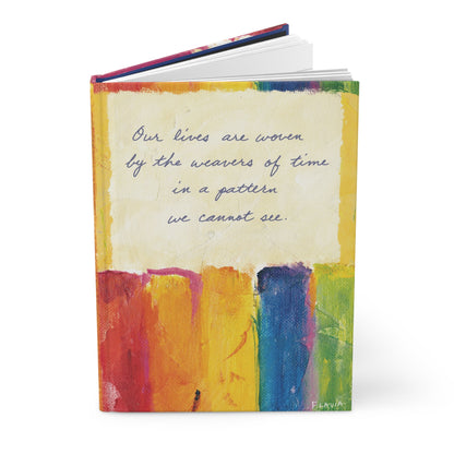 Flavia Tapestry Hardcover Journal - Weavers of Time