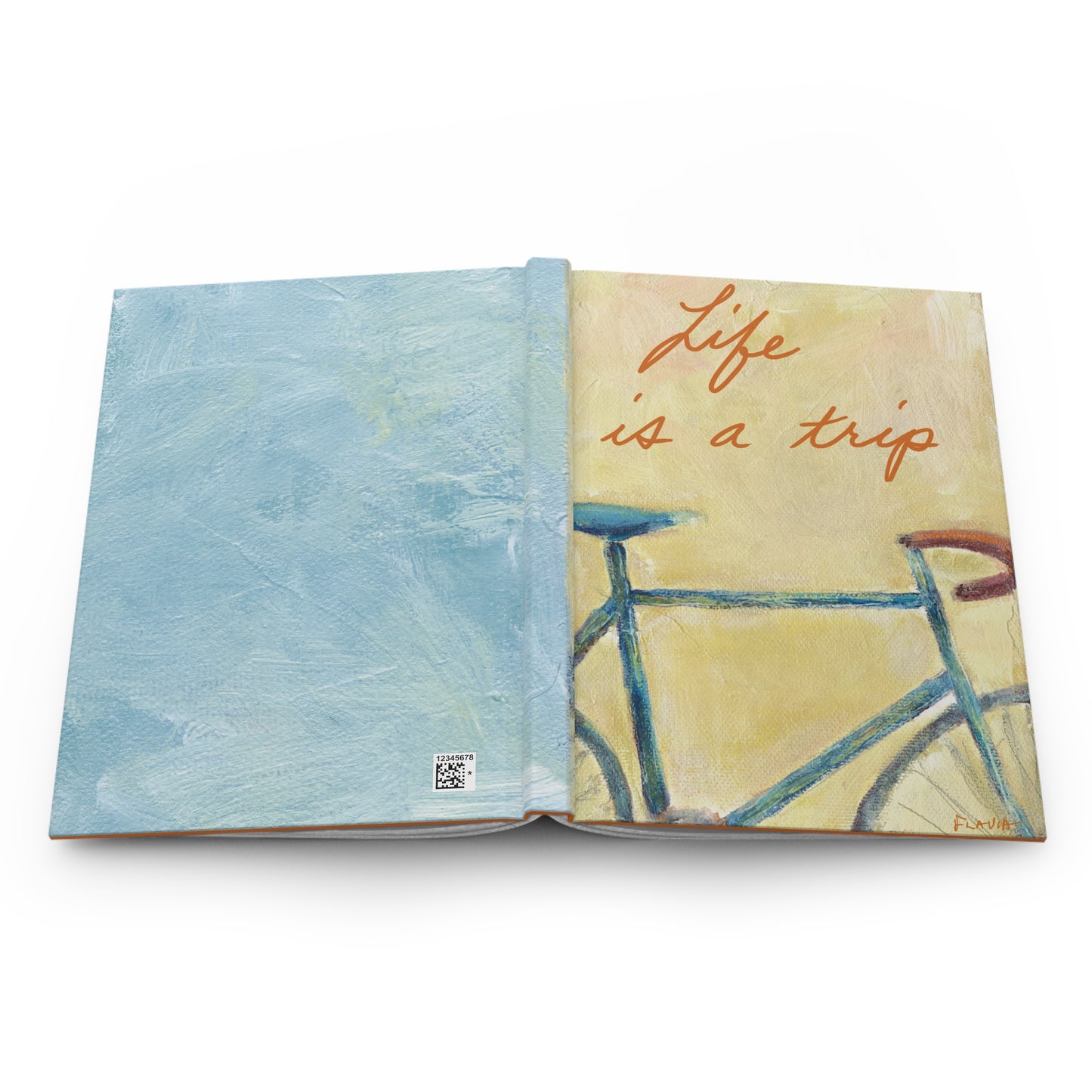 Flavia Hardcover Journal - Life is a Trip